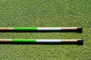 wood golf alignment stick