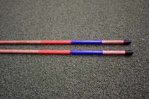 Gator theme, hickory golf alignment stick