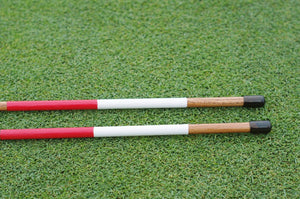 wood golf alignment stick